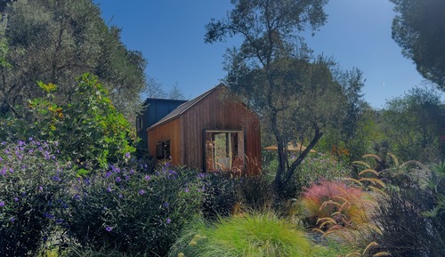 Cabane Deluxe, vue jardin