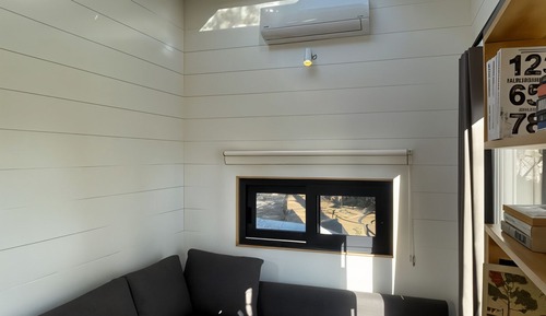 Cabane Deluxe, vue jardin
