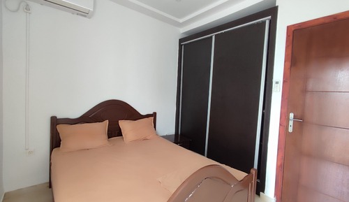 Chambre Double Familiale, vue ville