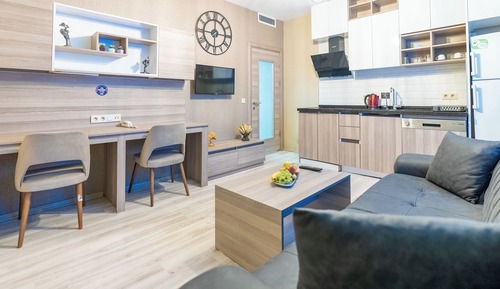 Chambre Quadruple Familiale, vue ville