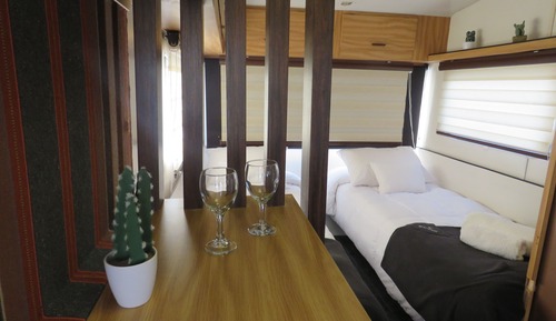Tente Deluxe, vue plage