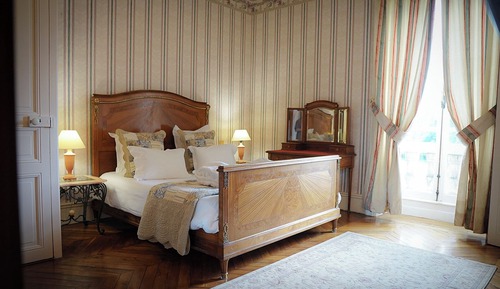 Chambre Double Supérieure, balcon, vue jardin (Vayolette)