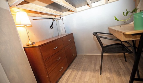Chambre Triple, vue jardin