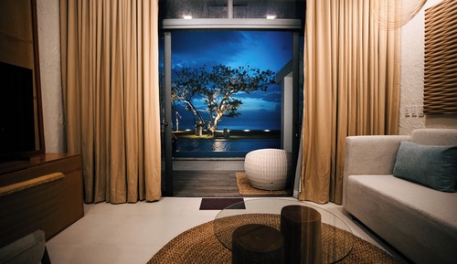 Chambre Double ou avec lits jumeaux, vue plage