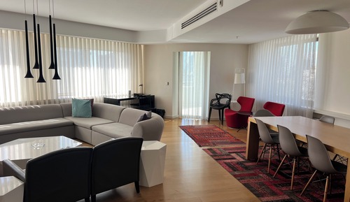 Appartement Standard, 1 très grand lit, vue mer, dans la tour