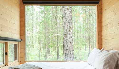Cabane, 1 grand lit