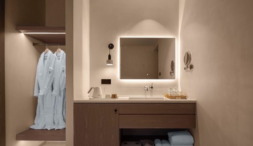 Chambre Double Sénior, 1 grand lit, vue océan