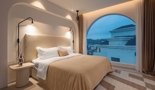 Chambre Signature, 1 grand lit, vue mer