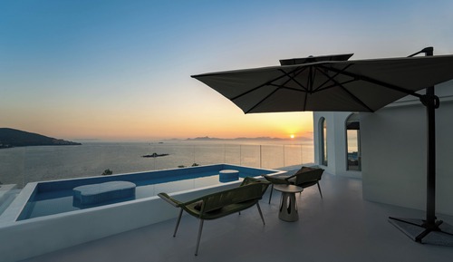 Chambre Double Luxe, vue plage