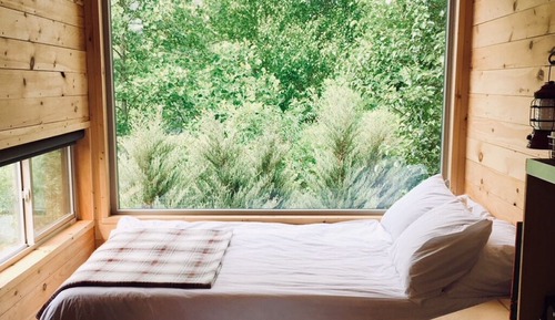 Cabane, 1 grand lit