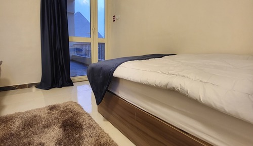 Chambre Triple, balcon, vue ville