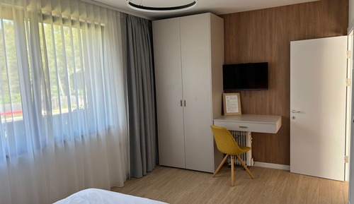 Appartement Deluxe, balcon, vue montagne