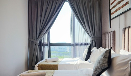 Chambre Standard avec lits jumeaux, non-fumeurs, coin cuisine