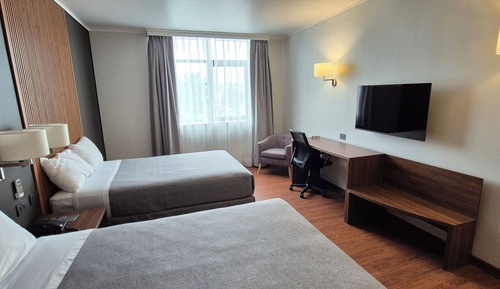 Chambre avec lits jumeaux