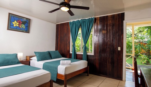 Chambre Double Standard, vue jardin