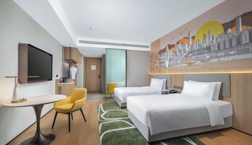 Chambre Premium, 2 lits doubles