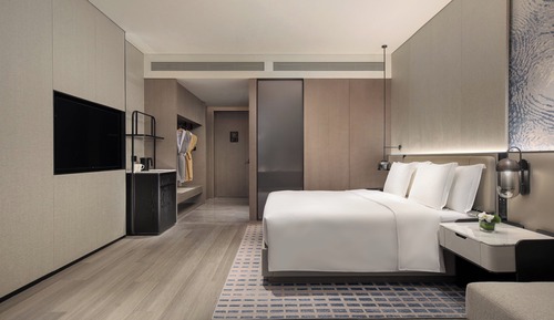 Chambre Standard, 1 très grand lit, accessible aux personnes à mobilité réduite