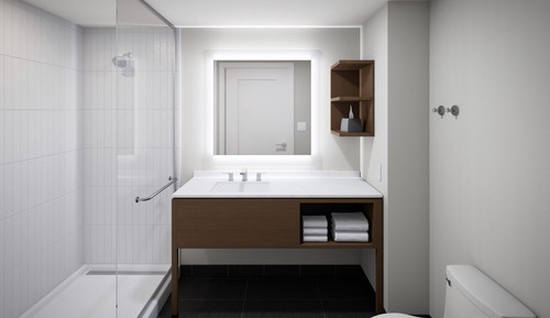Chambre Standard, 1 très grand lit (Mobility, Accessible Tub)
