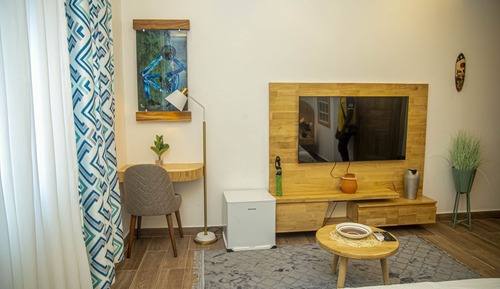 Chambre Double Deluxe, accessible aux personnes à mobilité réduite (Prestige)