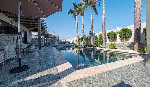 Suite Deluxe, vue piscine