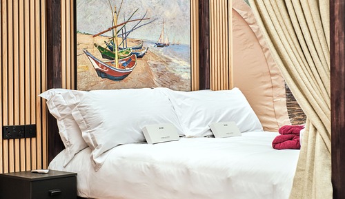 Cabane Luxe, vue jardin