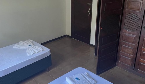 Chambre Triple Familiale, vue plage