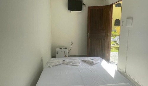 Chambre Familiale avec lits jumeaux, véranda, vue plage