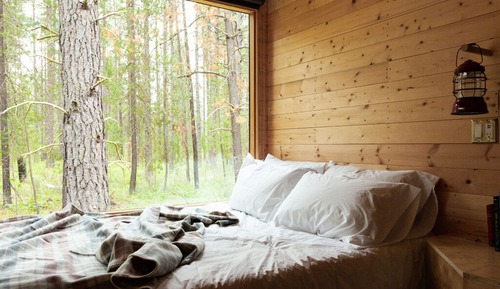 Cabane, 1 grand lit