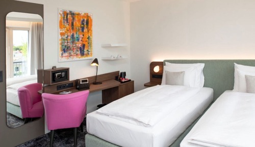 Chambre Supérieure Double ou avec lits jumeaux, vue montagne
