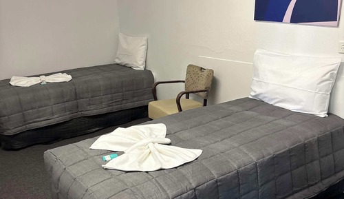 Chambre avec lits jumeaux
