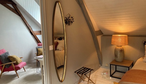Suite Supérieure, 1 lit double, sauna, vue fleuve