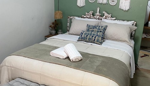 Chambre Double Deluxe, vue cour intérieure