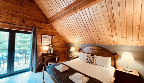 Cabane Luxe, accessible aux personnes à mobilité réduite, salle de bains privée