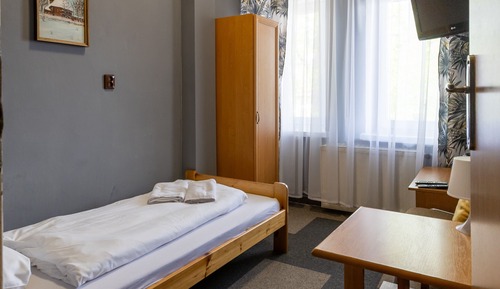 Chambre Triple Standard, balcon, vue cour intérieure