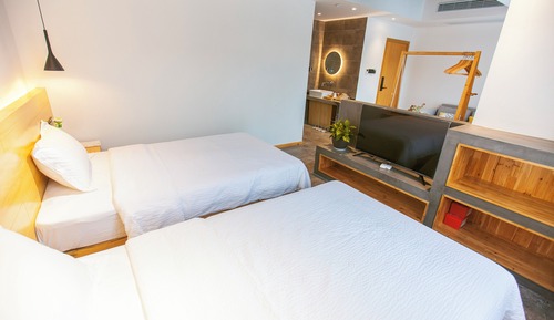 Chambre Classique avec lits jumeaux, vue montagne