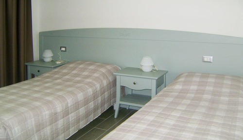 Chambre Double ou avec lits jumeaux, accessible aux personnes à mobilité réduite, vue montagne