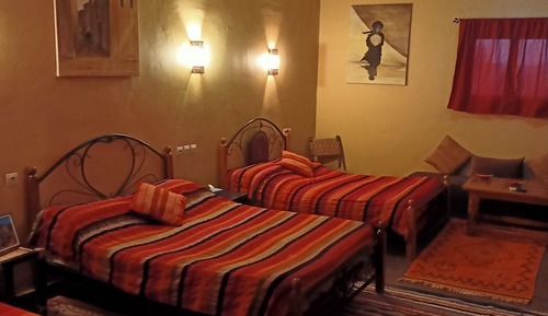 Chambre Familiale, 1 chambre, accessible aux personnes à mobilité réduite, vue montagne