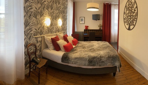 Chambre Double Supérieure, vue jardin