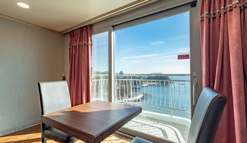 Chambre Supérieure avec lits jumeaux, vue océan