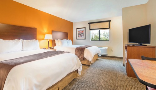 Chambre, 2 grands lits