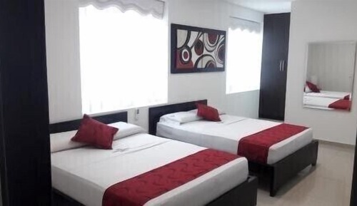 Chambre avec lits jumeaux