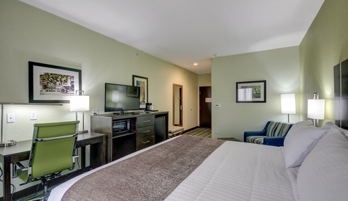 Chambre Standard, 1 très grand lit, accessible aux personnes à mobilité réduite (Mobility Tub)