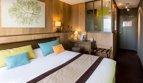 Chambre Luxe Double ou avec lits jumeaux, 1 lit double, salle de bains privée, vue océan