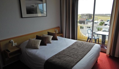 Chambre Confort Double ou avec lits jumeaux, 1 chambre, salle de bains privée, vue océan