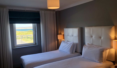 Suite Supérieure, 2 chambres, terrasse, vue baie
