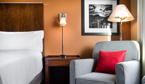 Chambre, 1 très grand lit (Mobility/Hearing Access, Roll-In Shwr)