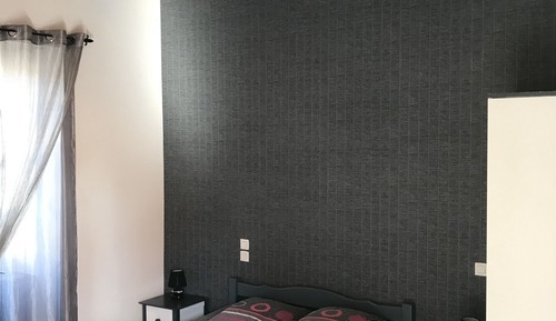 Chambre Double, balcon, vue jardin