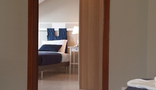 Chambre Quadruple, salle de bains attenante