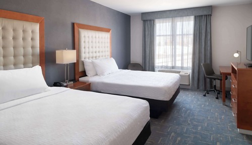 Suite, 2 grands lits, accessible aux personnes à mobilité réduite, baignoire