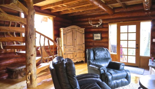 Cabane Tradition, 3 chambres, vue océan